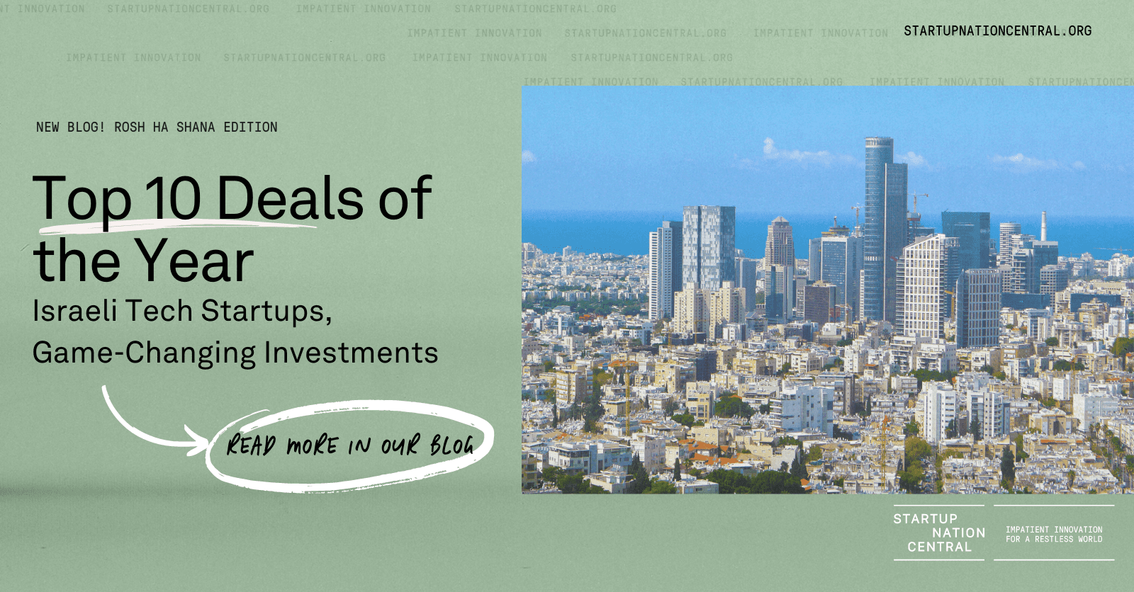 Top Ten Deals of the Year: Israeli Tech Startups, Game-Changing Investments 